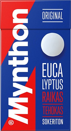 Mynthon Eucalyptus Cough Drop Sugar Free 35g  